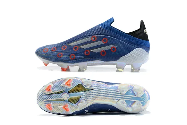 Adidas X Speedportal Blue Red Cross Firm-Ground Soccer Shoes 9