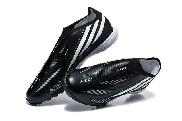 Adidas X Speedportal Hyperfast Negro Blanco Turf Zapatos de Fútbol 2
