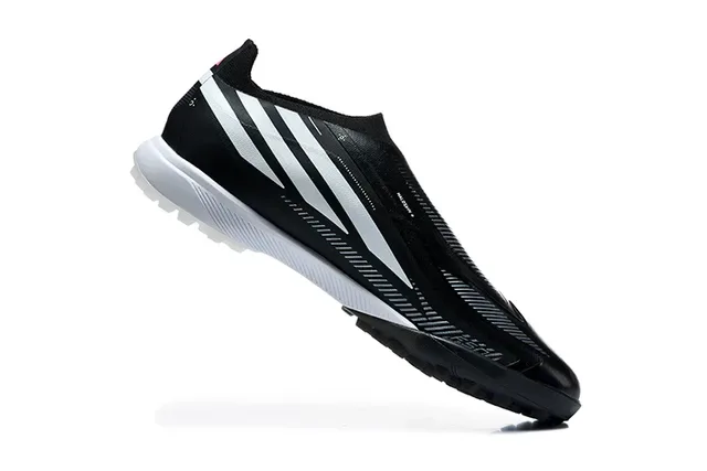 Adidas X Speedportal Hyperfast Negro Blanco Turf Zapatos de Fútbol 3