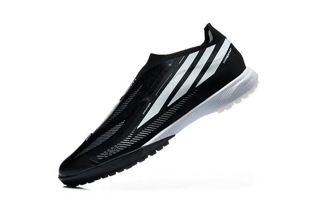 Adidas X Speedportal Hyperfast Negro Blanco Turf Zapatos de Fútbol 4