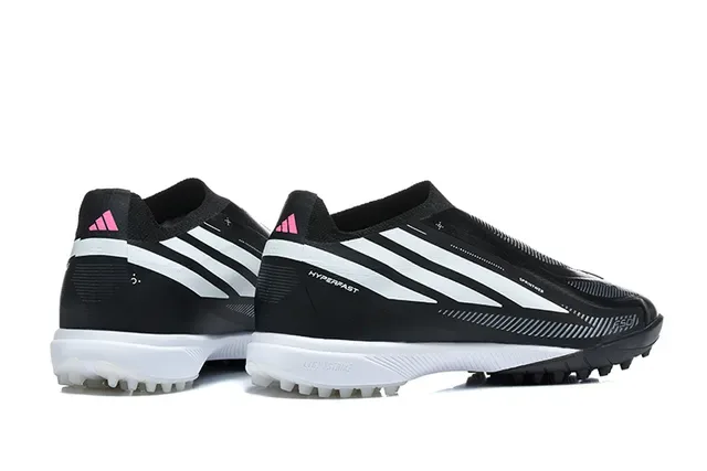 Adidas X Speedportal Hyperfast Negro Blanco Turf Zapatos de Fútbol 5