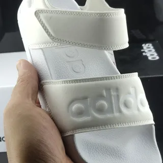 Adidas Yeezy Slide White Molded Two-Strap Casual Sandals