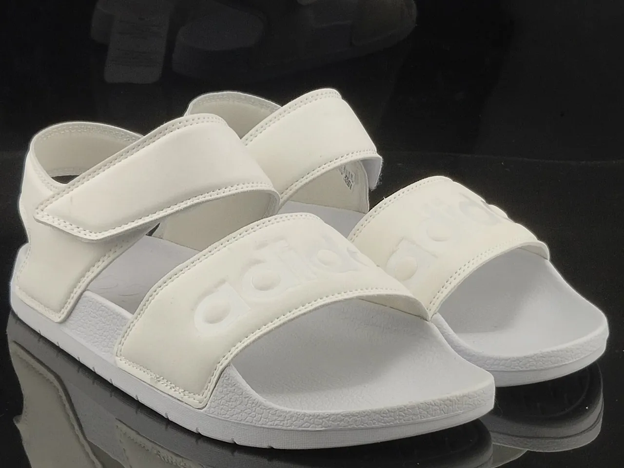 Adidas Yeezy Slide White Molded Two-Strap Casual Sandals 3