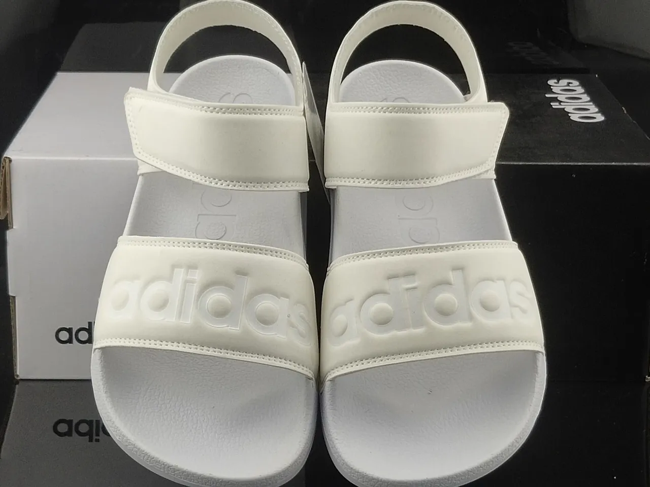 Adidas Yeezy Slide White Molded Two-Strap Casual Sandals 5