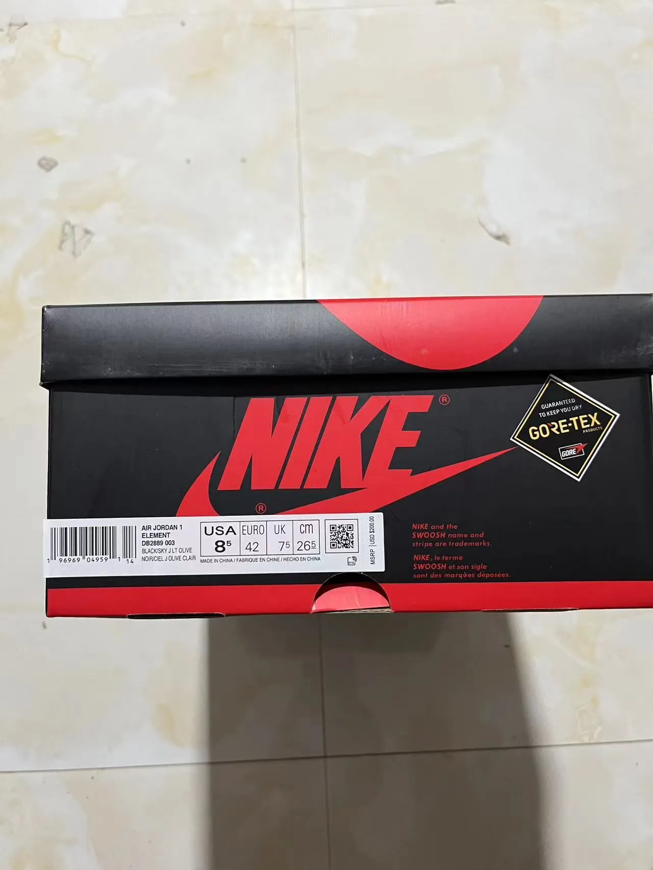 Air Jordan 1 GORE-TEX zapatillas de baloncesto oliva negro verde azulado 10