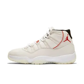 Tênis de basquete de cano alto Air Jordan 11 Off-White Jumpman vermelho