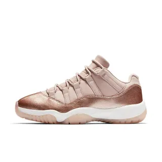 Tênis de basquete Air Jordan 11 ouro rosa metálico