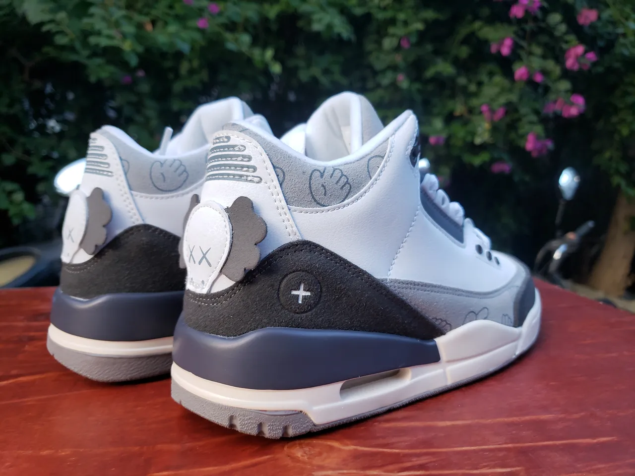 Zapatillas de baloncesto de caña alta Air Jordan 3 con motivo de estampado de elefante 5