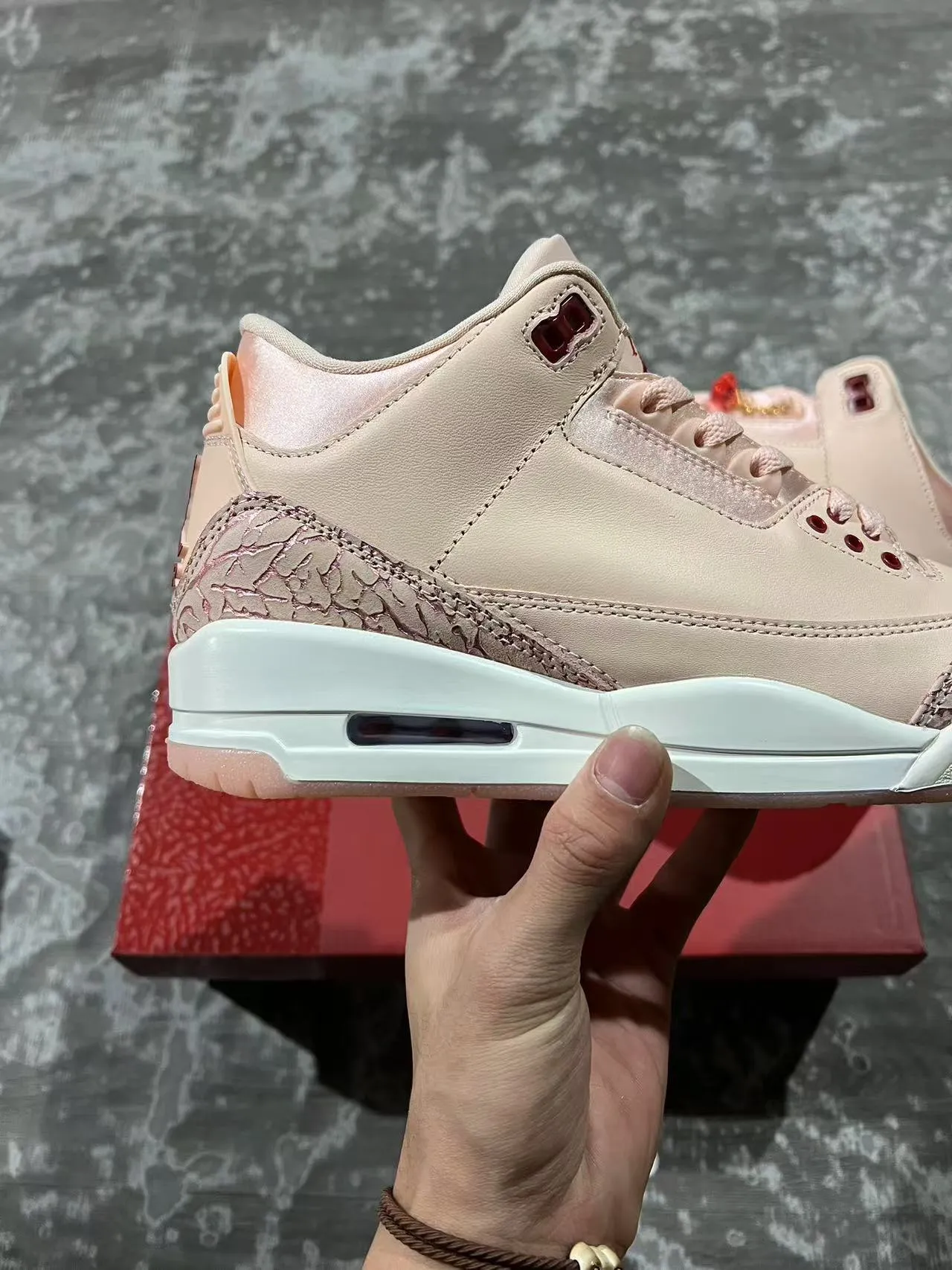 Air Jordan 3 Pink Elephant बास्केटबॉल जूते 7