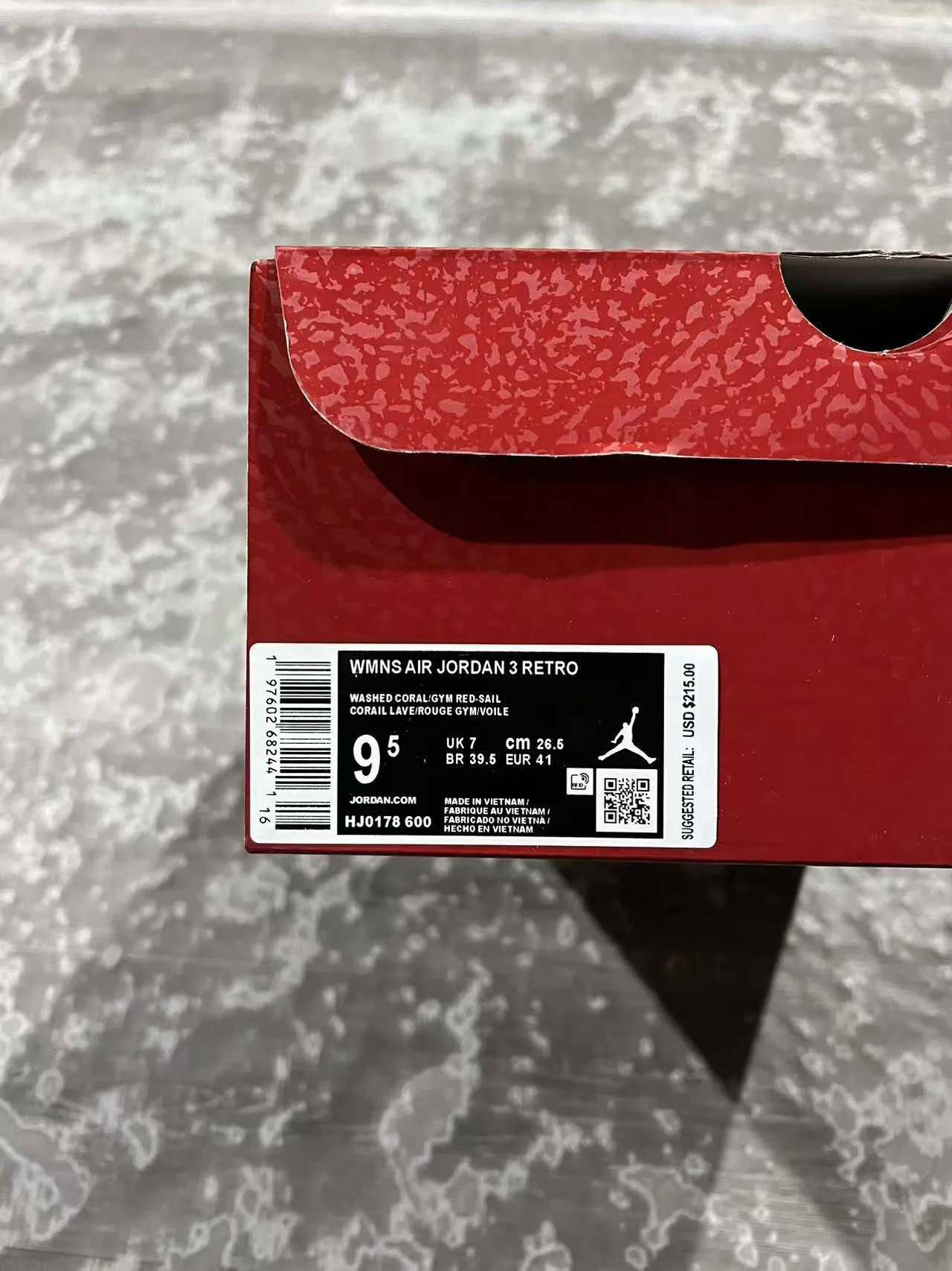 Air Jordan 3 Pink Elephant बास्केटबॉल जूते 10