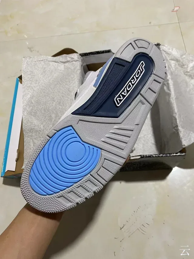Air Jordan 3 Blanco Cemento Elefante Impresión Zapatillas de Baloncesto 5