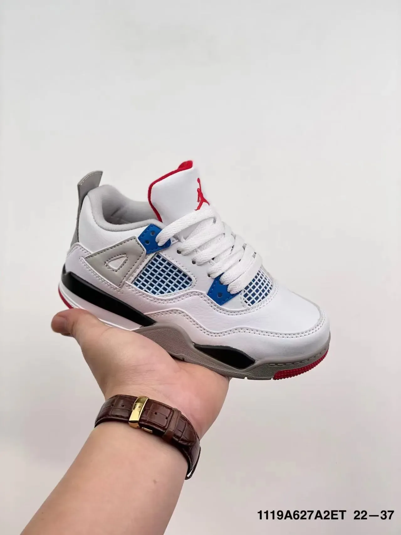 Air Jordan 4 Light Blue Beige Teal Lifestyle Sneakers 18