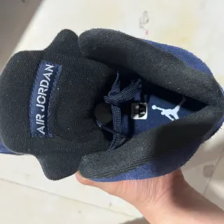 Air Jordan 5 नेवी स्वेड व्हाइट मिडसोल बास्केटबॉल शूज़