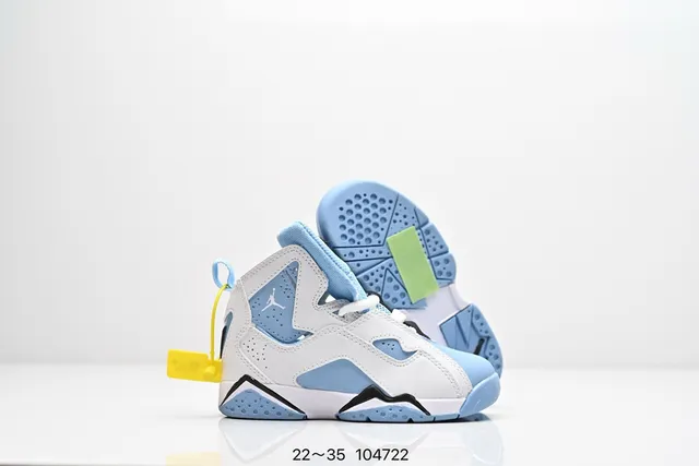 حذاء كرة السلة Air Jordan 7 أسود أصفر رمادي 16