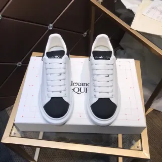 Alexander McQueen Oversized Sneaker White Black Lifestyle Sneakers