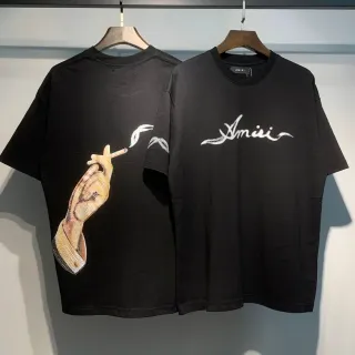 Amiri Crystal Embellished Hand Graphic T-Shirt