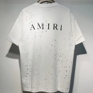 Camiseta gráfica Amiri MA-1 con estampado salpicado