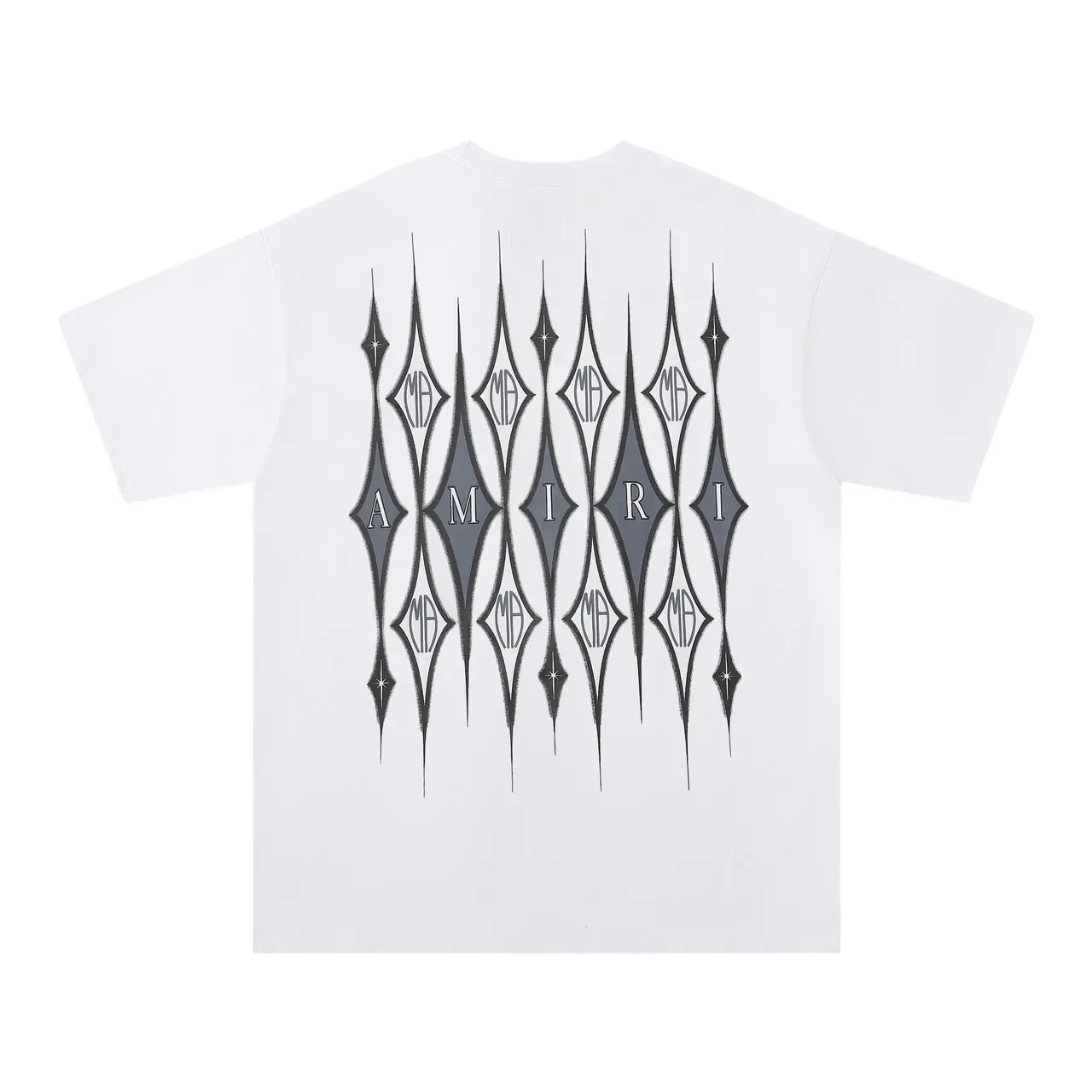 Amiri Skel Top Black and White Graphic Print T-Shirt 4