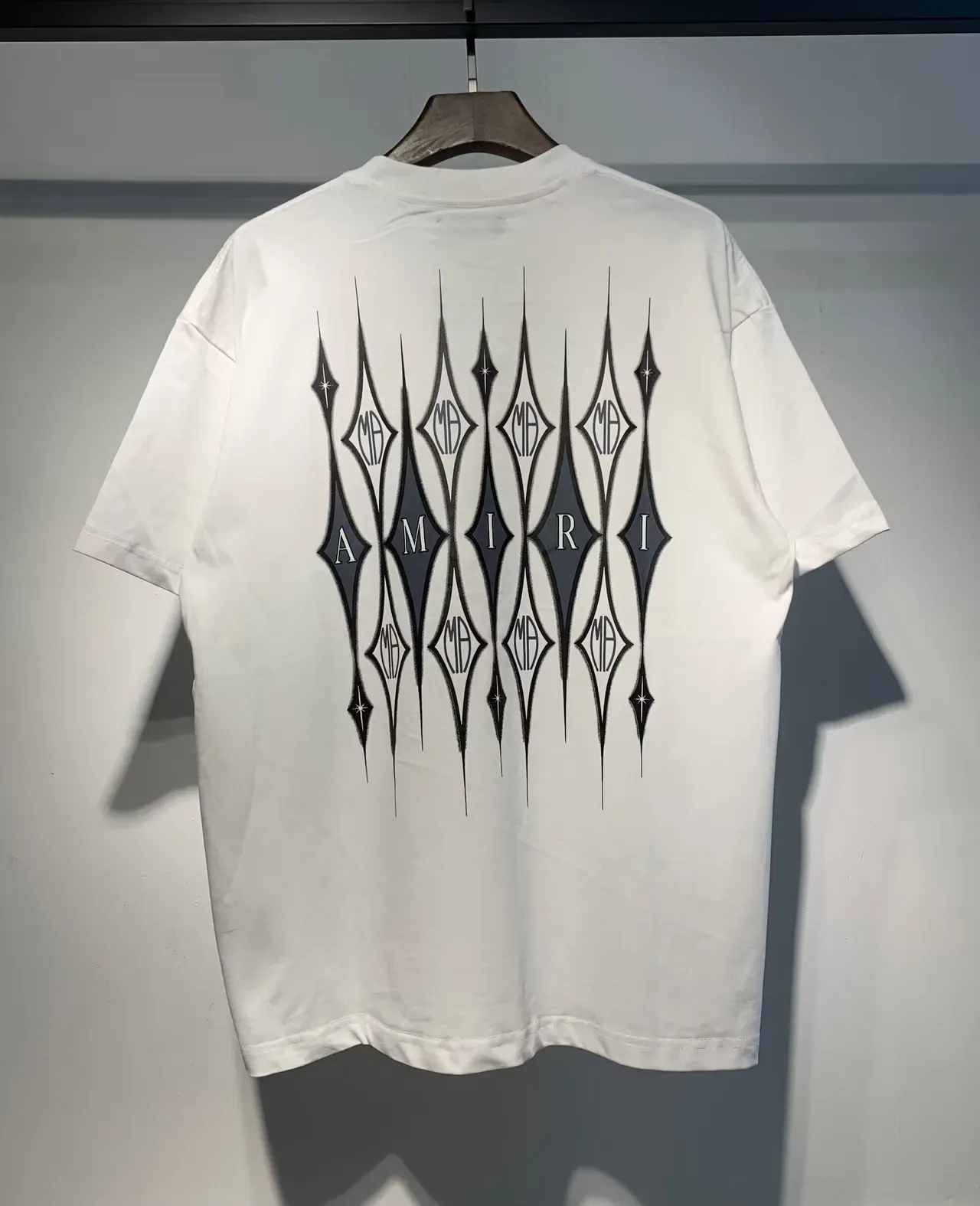 Amiri Skel Top Black and White Graphic Print T-Shirt 8