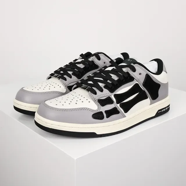 Amiri Skel Top Low Bone Overlay Lifestyle Sneakers 2