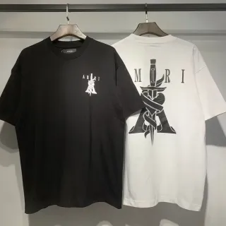 Amiri Sword and Ribbon Graphic T-Shirt