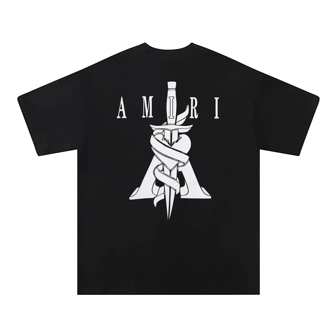 Camiseta gráfica Amiri de espada y cinta 3