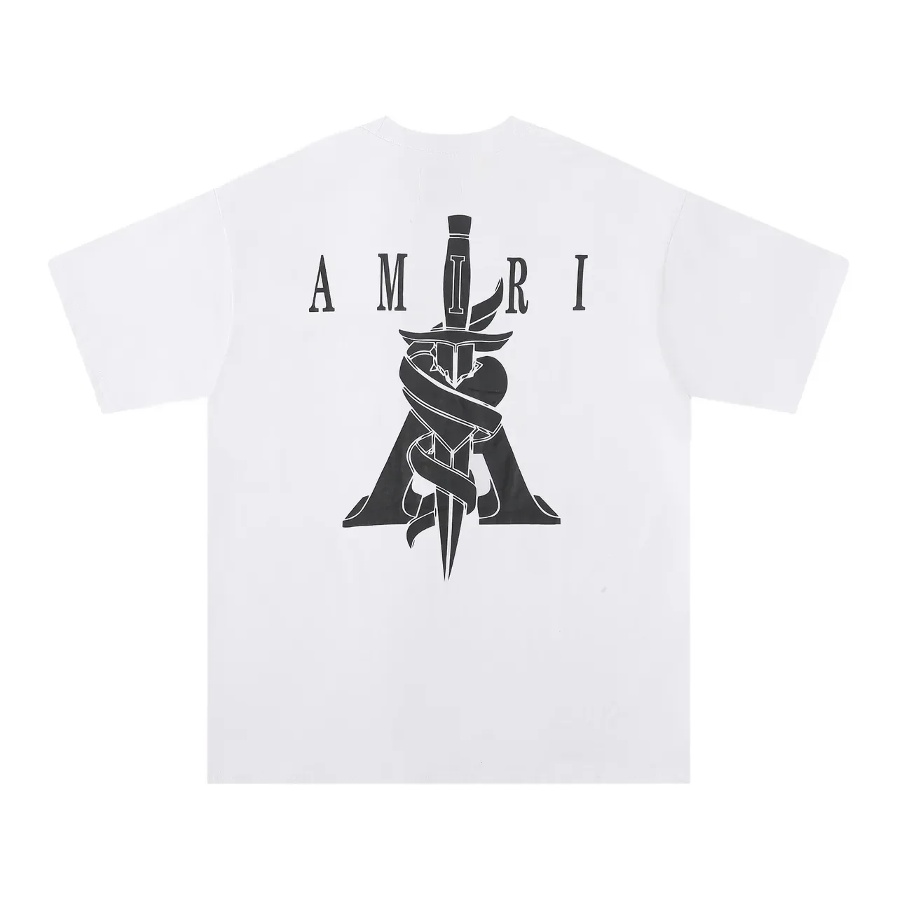 Camiseta gráfica Amiri de espada y cinta 5