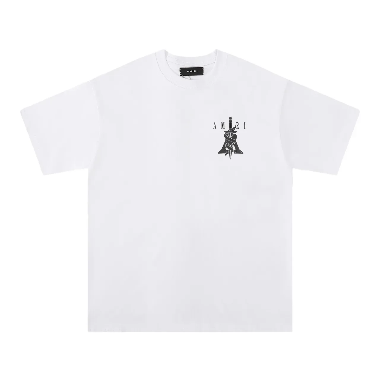 Camiseta gráfica Amiri de espada y cinta 6