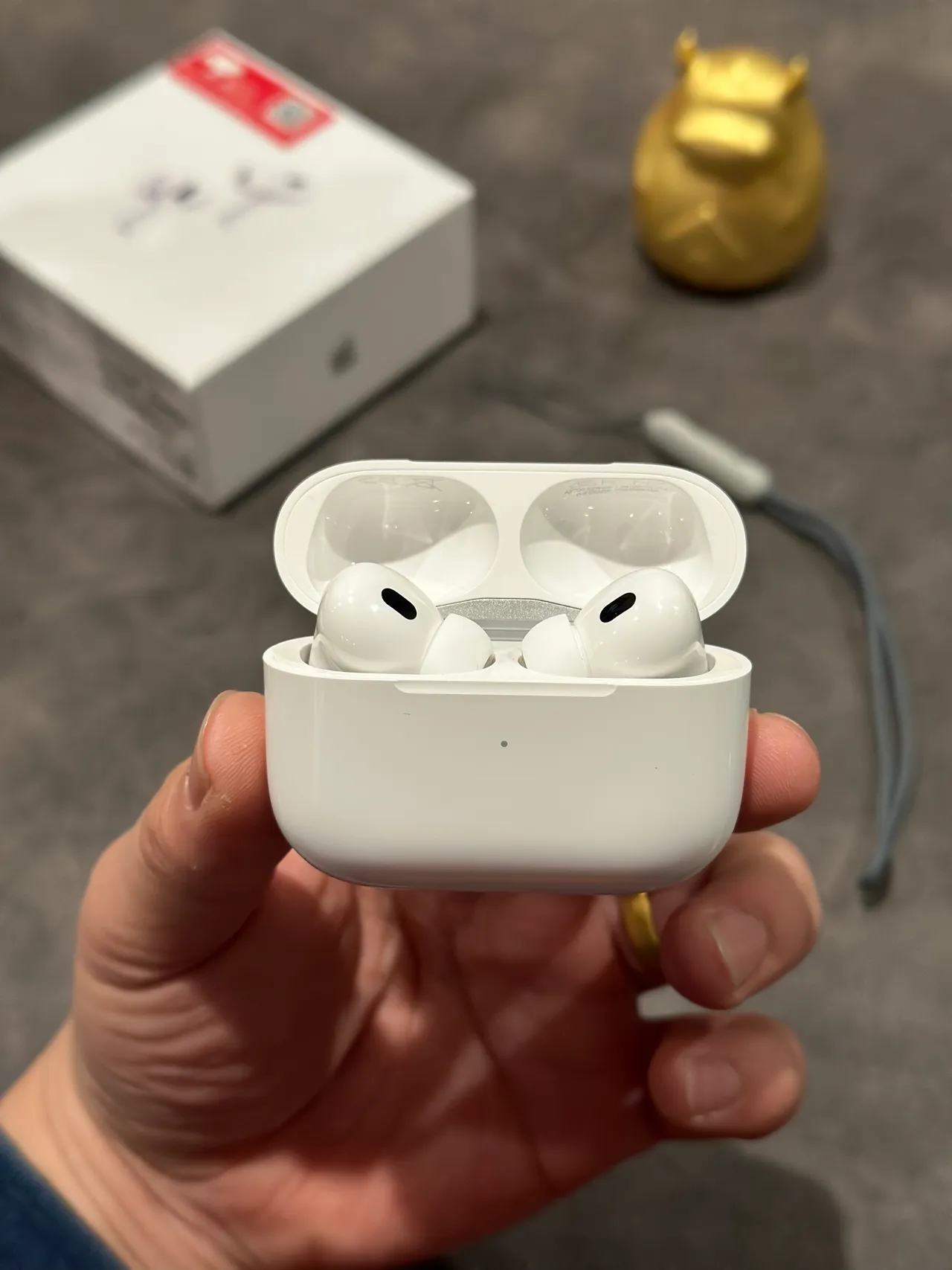 Apple AirPods Pro সাদা স্টেম-স্টাইল সিলিকন কানের টিপস TWS ইয়ারবাডস 6