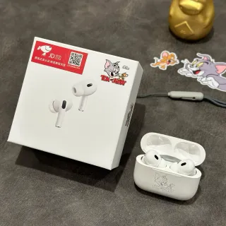Apple White Gray Stem-Style Matte Finish TWS Earbuds