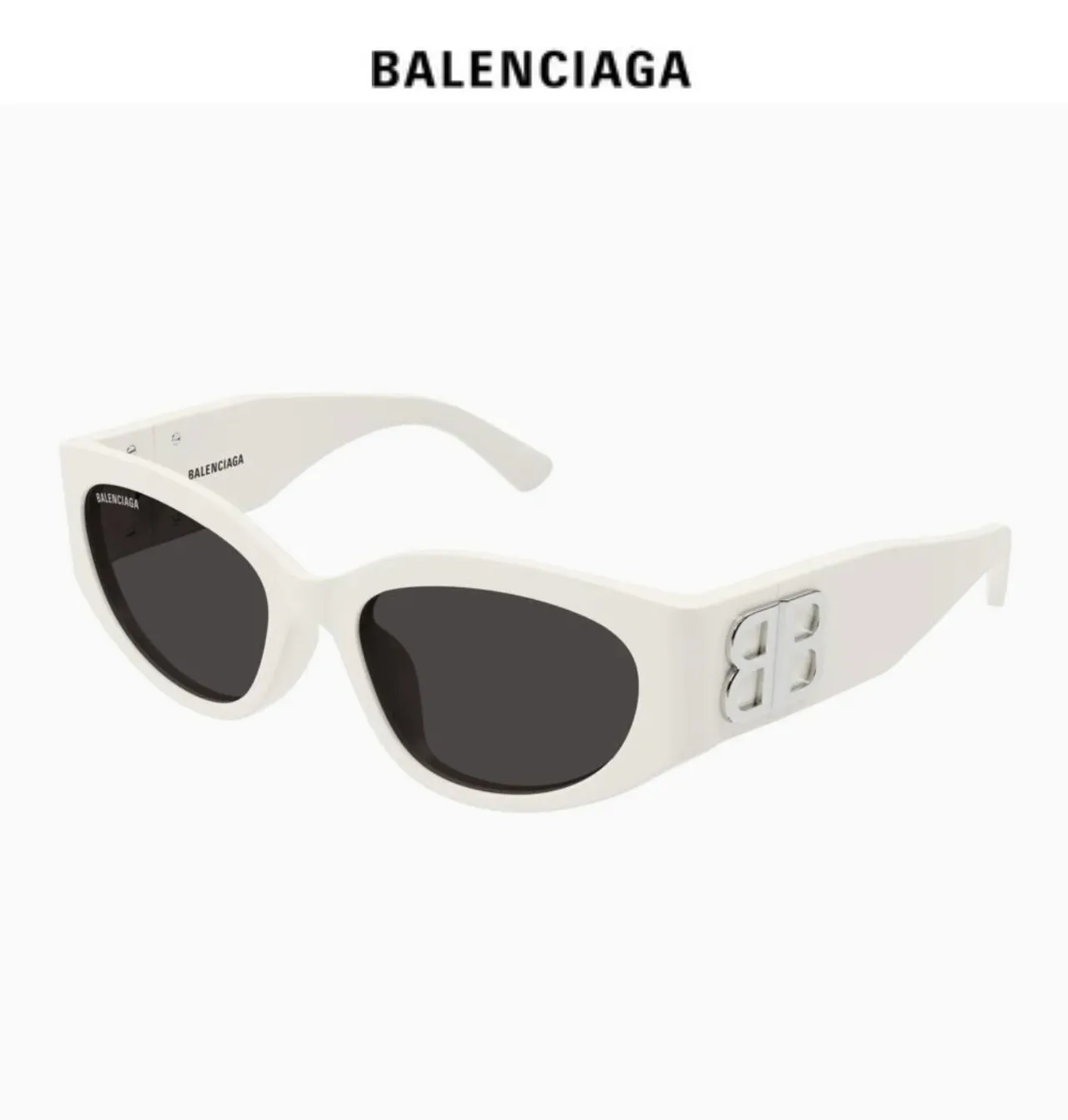 Balenciaga BB Black Gold Matte Acetate Oversized Rectangular Frame Sunglasses 6