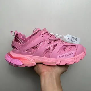 Balenciaga Defender Monochromatic Pink Chunky Sneakers