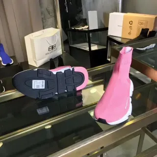 Balenciaga Speed Trainer Pink Sock-Fit Lifestyle Sneakers