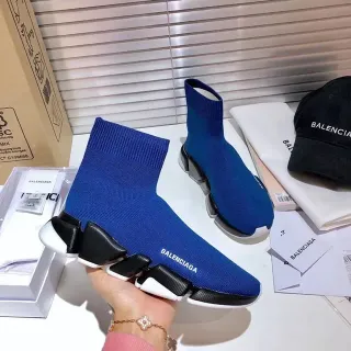 Balenciaga Speed Trainer Royal Blue Black White লাইফস্টাইল স্নিকার্স