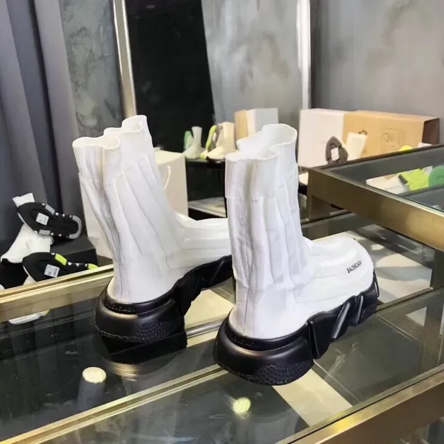 Balenciaga Speed Trainer সাদা এবং কালো Lifestyle Sneakers 2