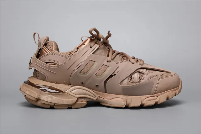 Balenciaga Track Sneaker 卡其色厚底运动鞋 8