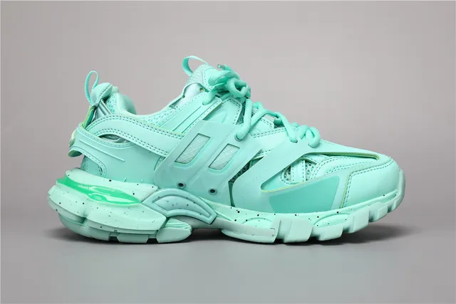 Balenciaga Track 浅绿色厚底运动鞋 8