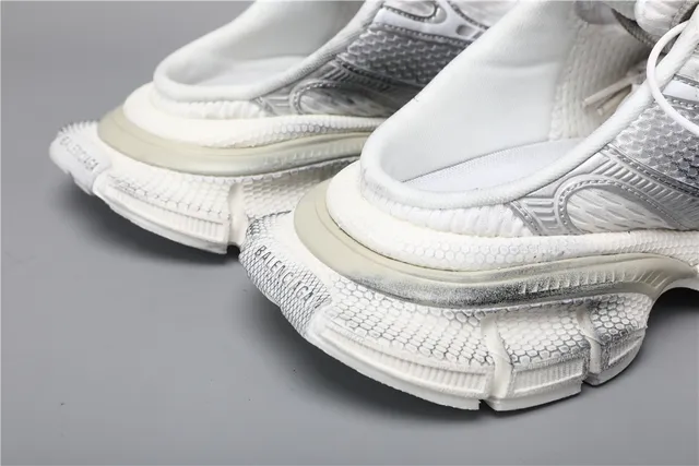 Balenciaga Track Trainer Tênis Chunky Todo Branco 2
