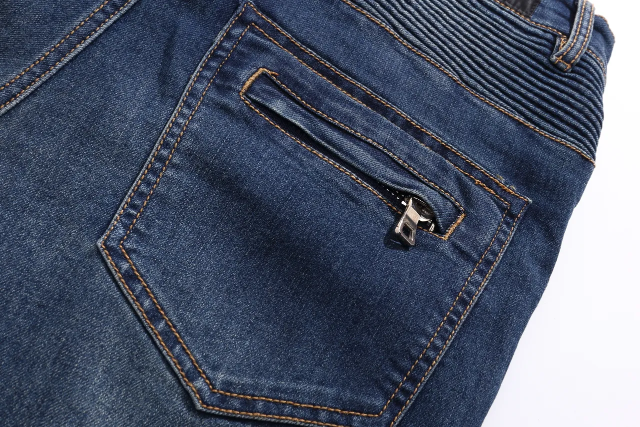 Balmain شورت ستايل بيكر دينيم مخطط 5