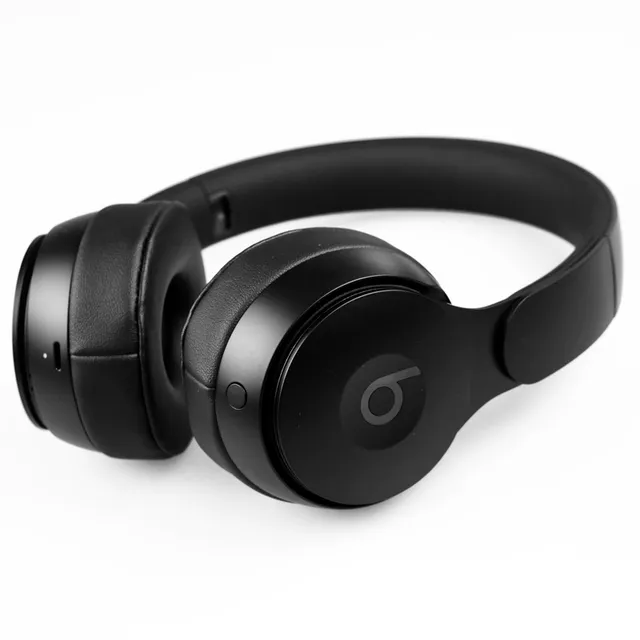 Beats سماعات فوق الرأس أبيض ذهبي مدمجة إنهاء مطفي 2