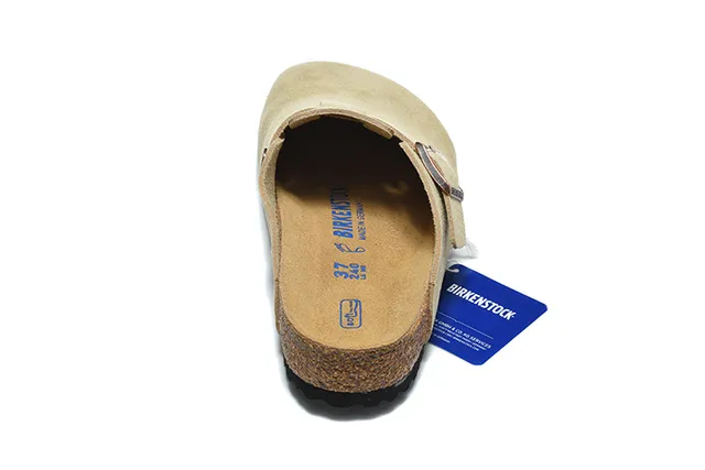 Birkenstock Arizona Beige Suede Clog 3