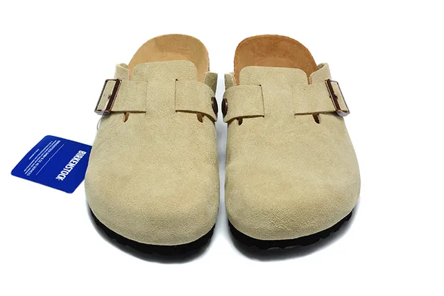 Birkenstock Arizona Beige Suede Clog 4