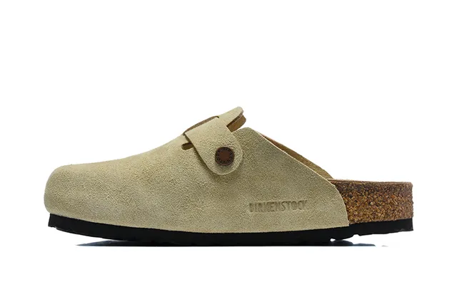 Birkenstock Arizona Beige Suede Clog 5