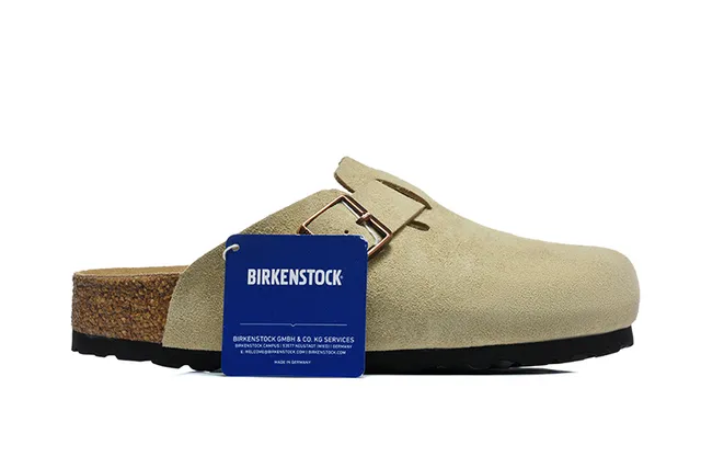 Birkenstock Arizona Beige Suede Clog 6