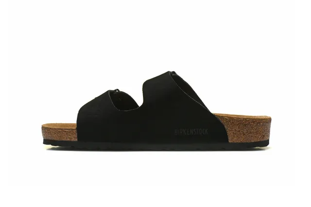 Birkenstock Arizona Black Suede Casual Sandals 4