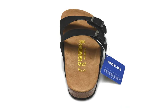 Birkenstock Arizona Black Suede Casual Sandals 5
