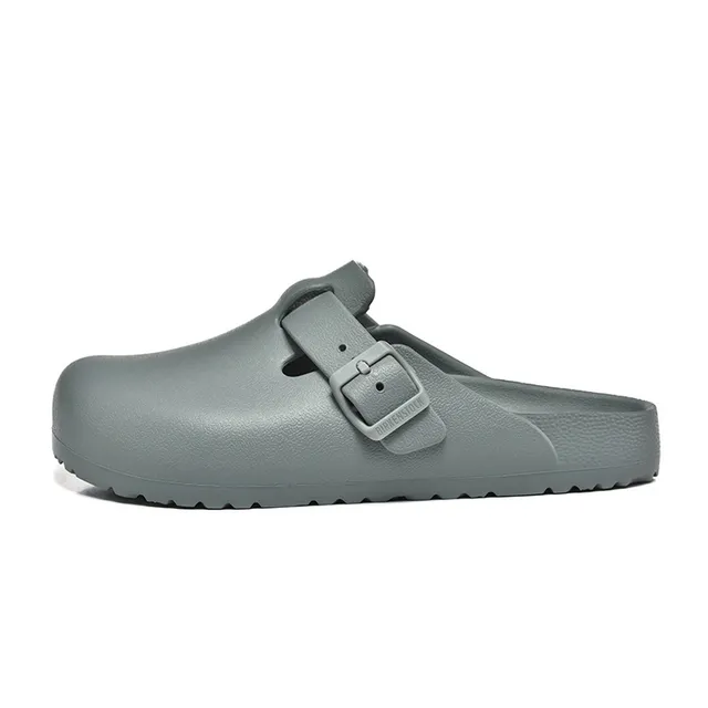 Birkenstock Arizona Gray 双带扣合 模制曲面足床 木屐 2