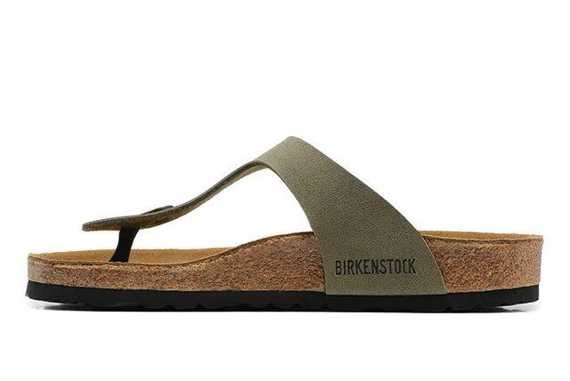 Birkenstock Arizona Vert Olive Sandales Casual 4