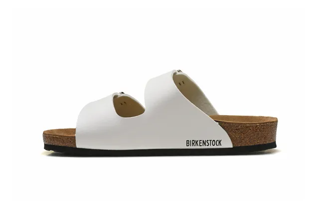 Birkenstock Arizona أبيض كاجوال صنادل 4