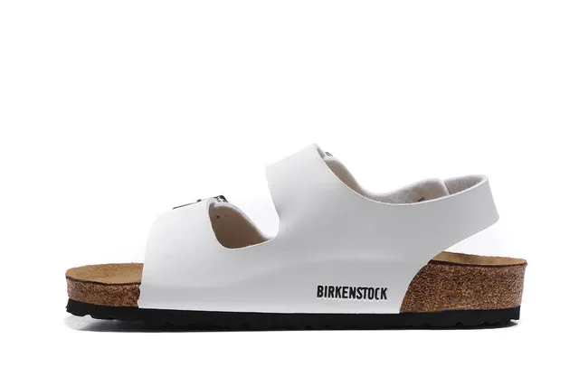 Birkenstock Arizona White दो पट्टियों वाली कैजुअल सैंडल 4